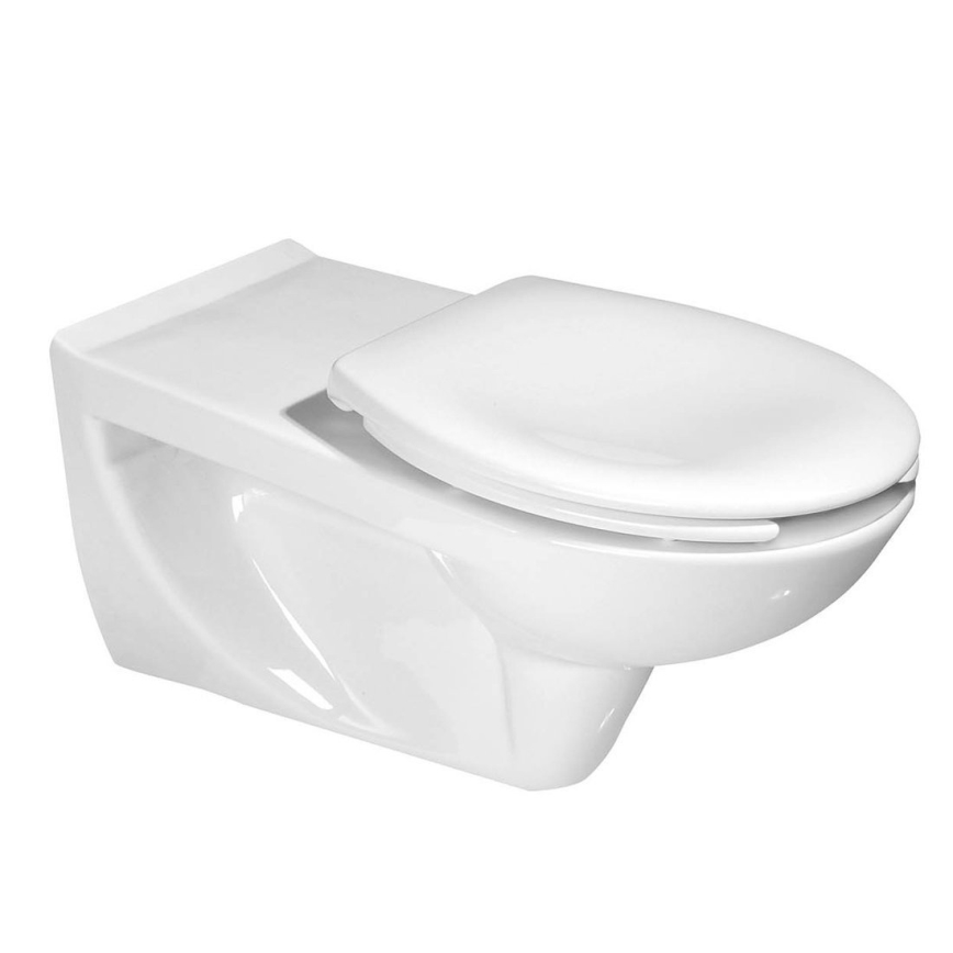 Sapho - Capac WC pentru persoane cu dizabilități alb/duroplast