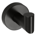 Sapho - Cârlig de perete X-ROUND 5,5x6,5 cm negru