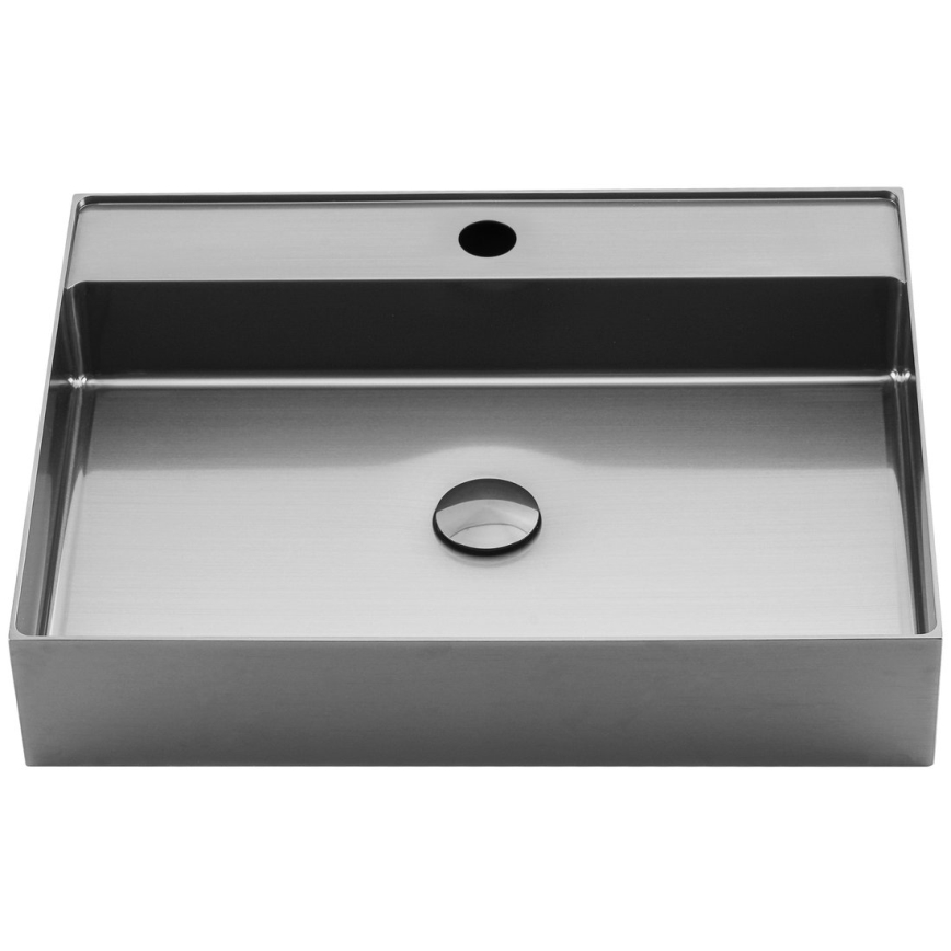 Sapho - Chiuvetă pentru blat AURUM 55 x 42 cm, inox periat