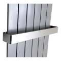 Sapho - Cuier de perete pentru prosoape COLONNA 8x34 cm, inox periat