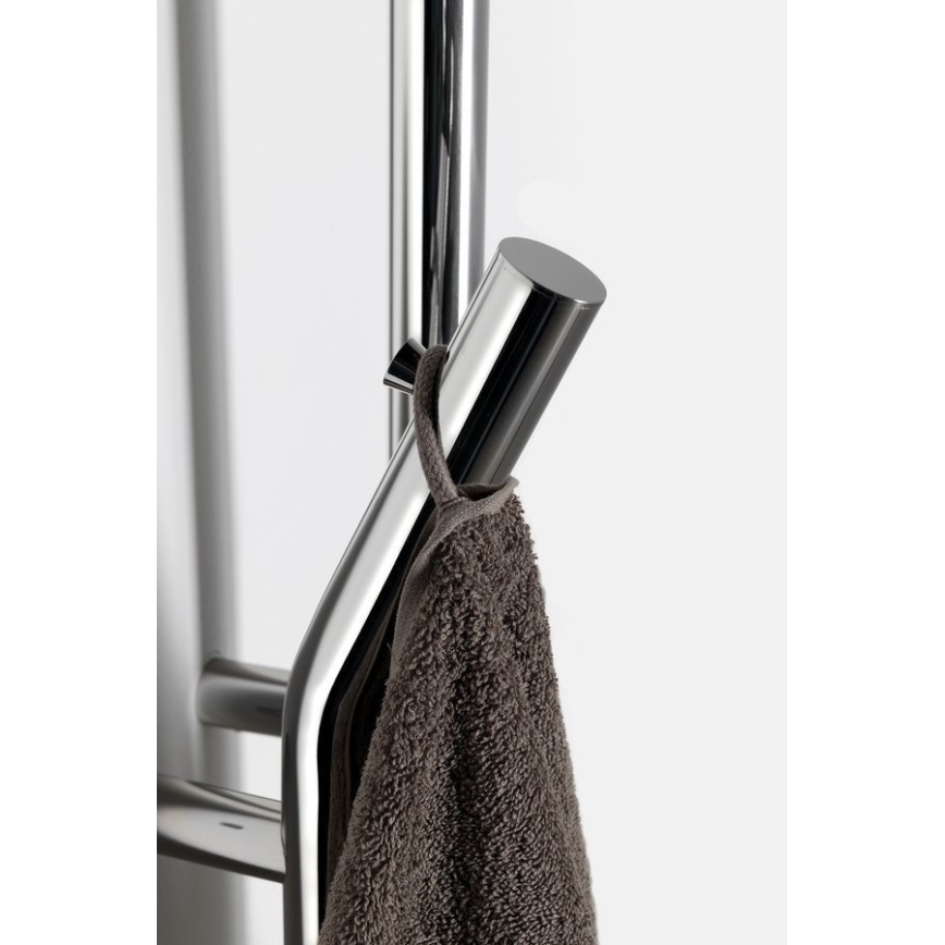 Sapho - DUOPASSO uscător electric pentru prosoape cu temporizator, 45W, 170 x 12 cm, crom lucios