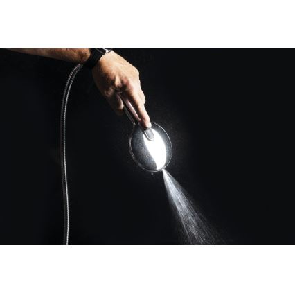 Sapho - Duș de mână cu funcție de clătire, crom lucios