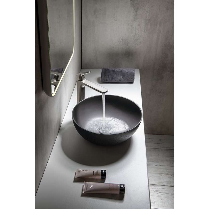 Sapho - Lavoar de blat FORMIGO, diametru 39 cm, beton/antracit