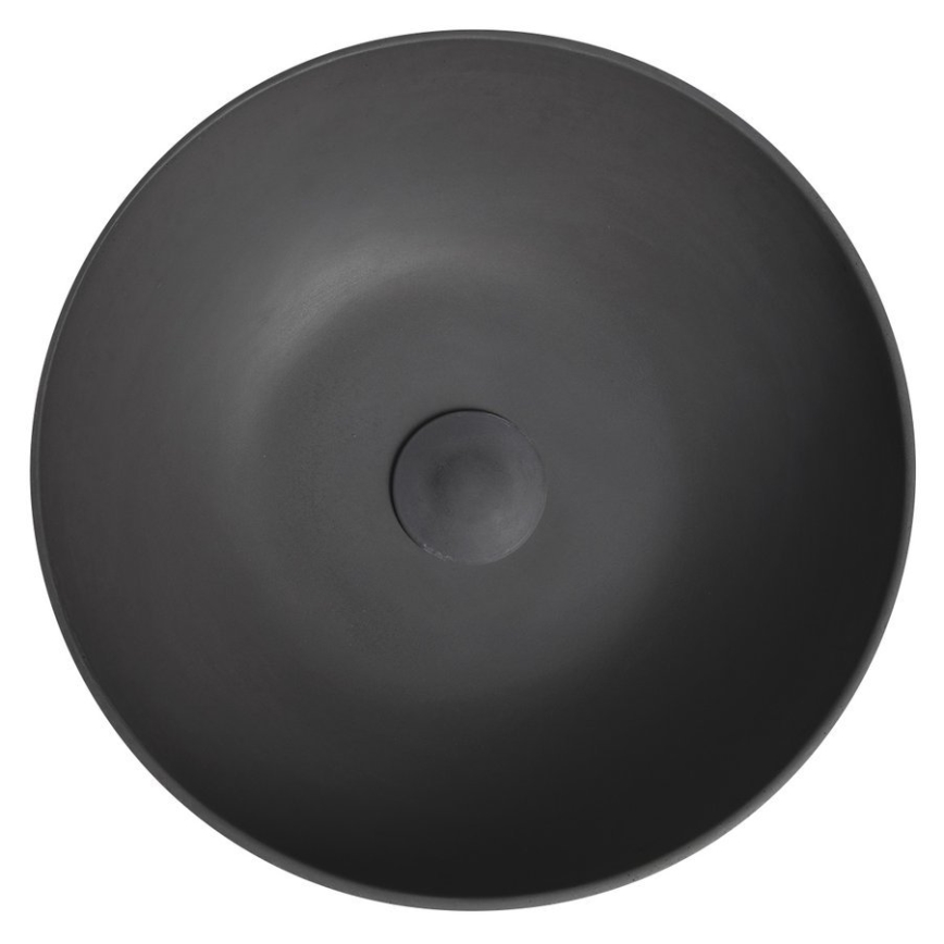 Sapho - Lavoar de blat FORMIGO, diametru 39 cm, beton/antracit