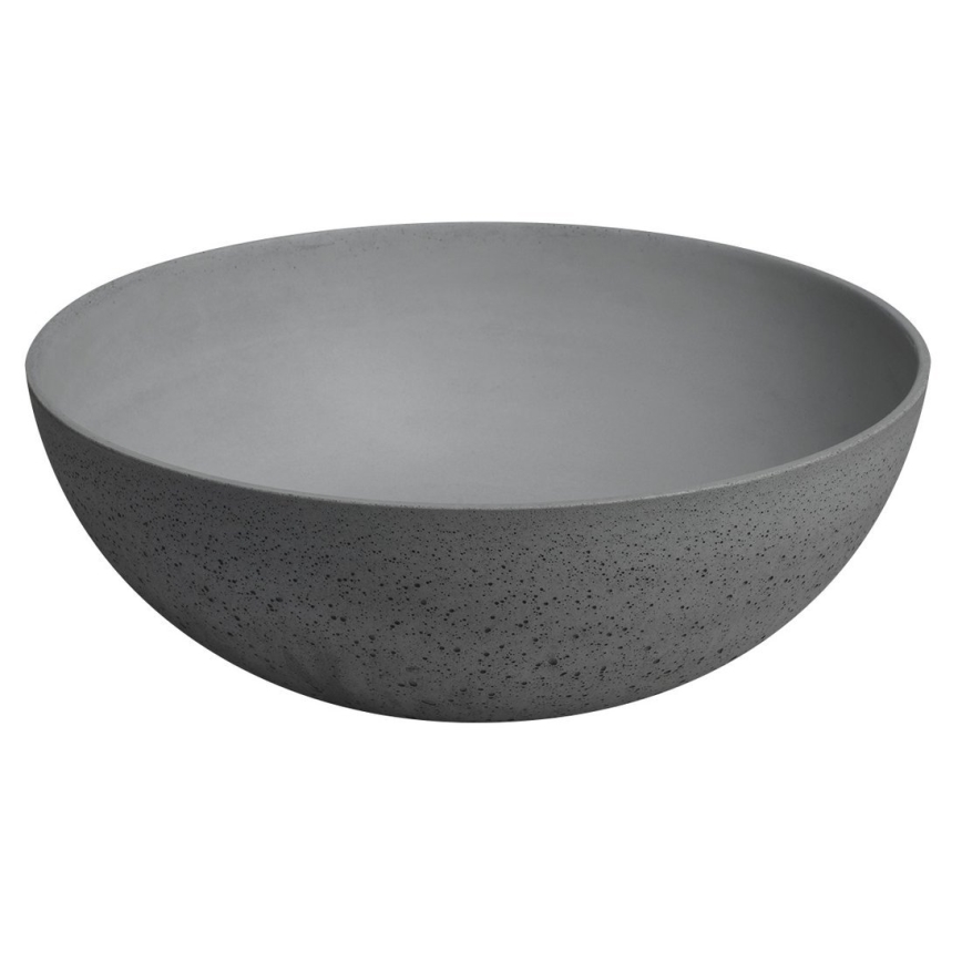 Sapho - Lavoar FORMIGO pentru blat Ø 39 cm, beton/gri mat