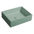 Sapho - Lavoar pentru blat FORMIGO 47,5x36,5 cm beton/verde