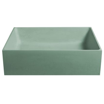 Sapho - Lavoar pentru blat FORMIGO 47,5x36,5 cm beton/verde