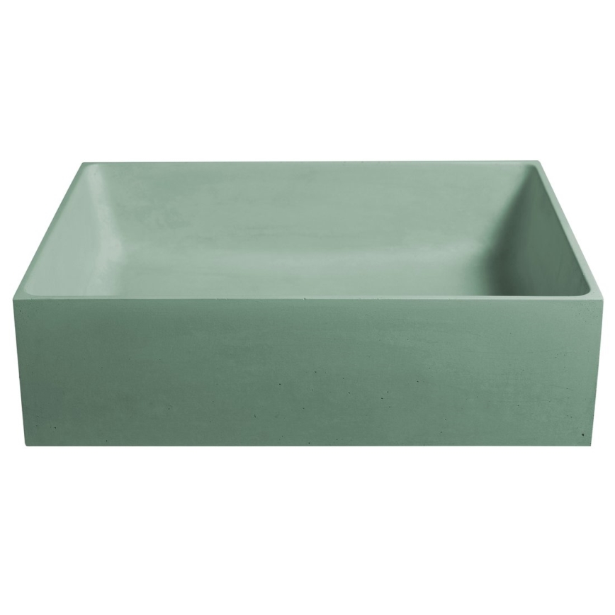 Sapho - Lavoar pentru blat FORMIGO 47,5x36,5 cm beton/verde