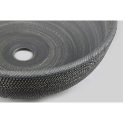 Sapho - Lavoar pentru blat PRIORI Ø 41 cm, ceramică/gri