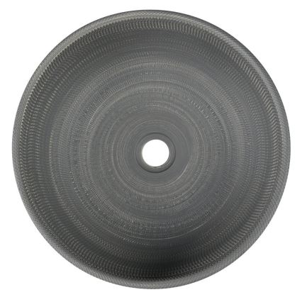 Sapho - Lavoar pentru blat PRIORI Ø 41 cm, ceramică/gri
