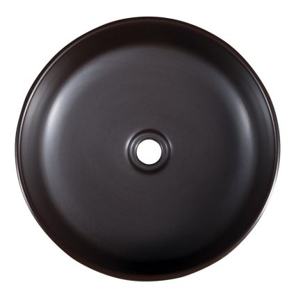 Sapho - Lavoar pentru montaj pe blat PRIORI Ø 41 cm, maro/albastru