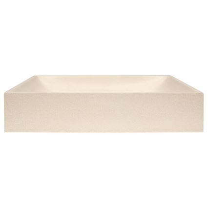 Sapho - Lavoar pentru montare pe blat 58x36 cm, finisaj beton/bej