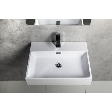 Sapho - Lavoar suspendat AQUATIC 60x46 cm ceramică/albă