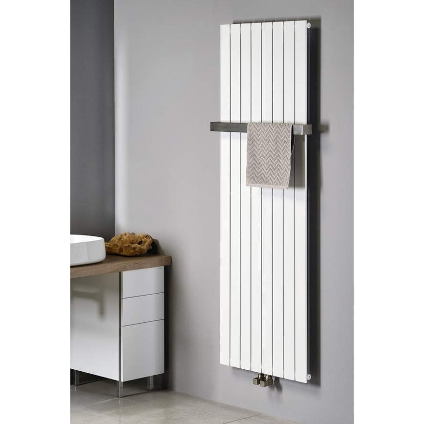 Sapho - Radiator de baie COLONNA 910W/230V 45x180 cm alb