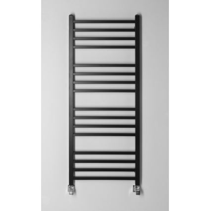 Sapho - Radiator de baie METRO 120 x 50 cm, negru mat