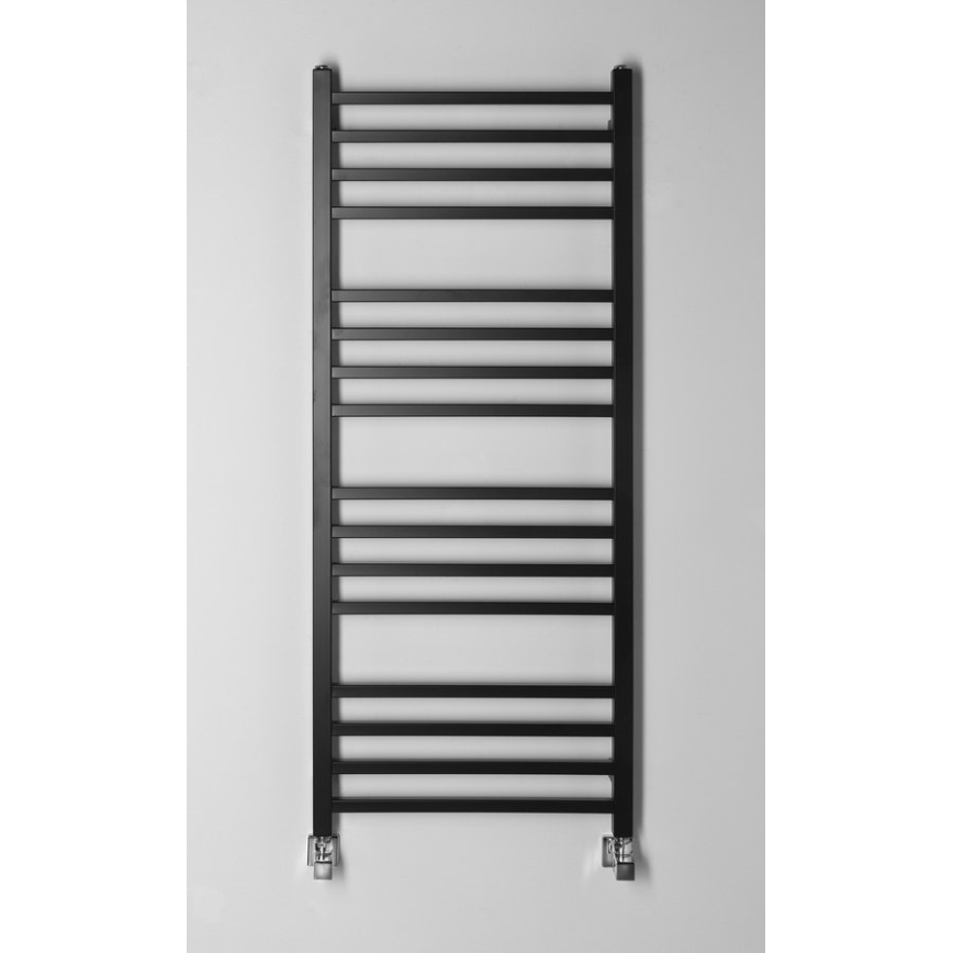 Sapho - Radiator de baie METRO 120 x 50 cm, negru mat