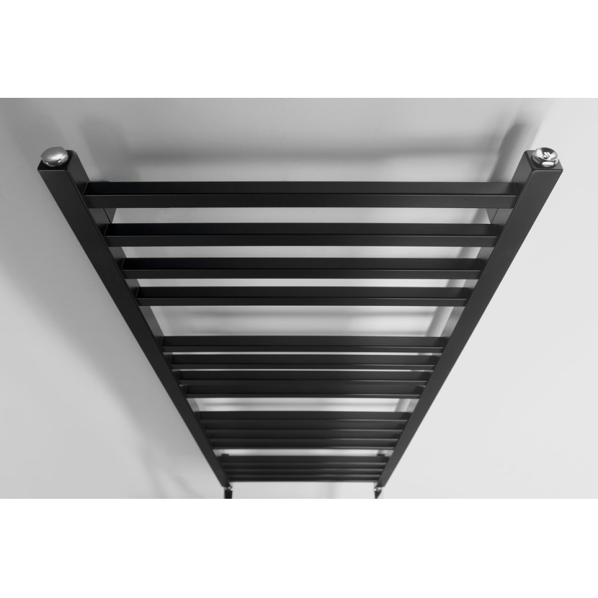 Sapho - Radiator de baie METRO 120 x 50 cm, negru mat