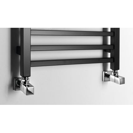 Sapho - Radiator de baie METRO, 266 W, 45 x 89 cm, negru mat