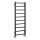 Sapho - Radiator de baie METRO DOS 114 x 40 cm, negru mat