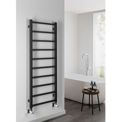 Sapho - Radiator de baie METRO DOS 114 x 40 cm, negru mat