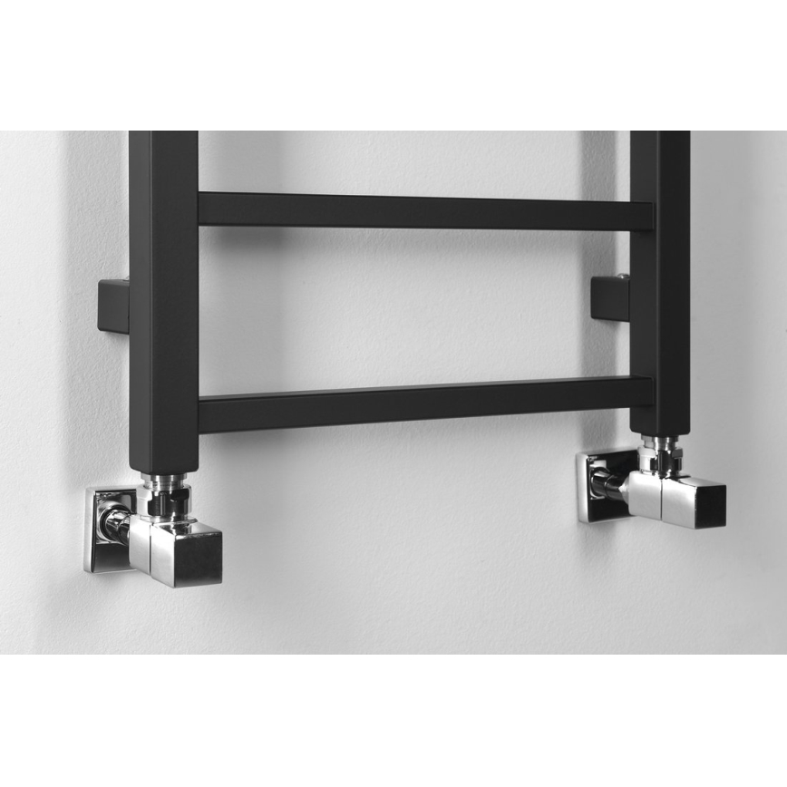 Sapho - Radiator de baie METRO DOS 114 x 40 cm, negru mat