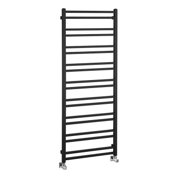 Sapho - Radiator de baie METRO DOS 143x55 cm negru mat