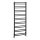 Sapho - Radiator de baie METRO DOS 143x55 cm negru mat