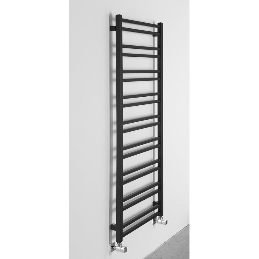 Sapho - Radiator de baie METRO DOS 143x55 cm negru mat