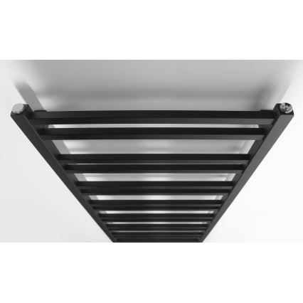 Sapho - Radiator de baie METRO DOS 143x55 cm negru mat