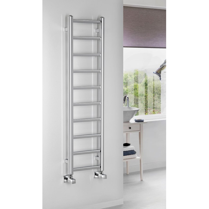 Sapho - Radiator de baie METRO LIGHT 211W/230V 30x114 cm crom lucios