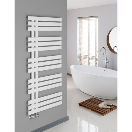 Sapho - Radiator de baie SILVANA 123 x 50 cm, alb
