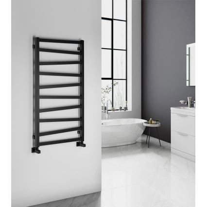 Sapho - Radiator de baie ZIG 110x60 cm negru
