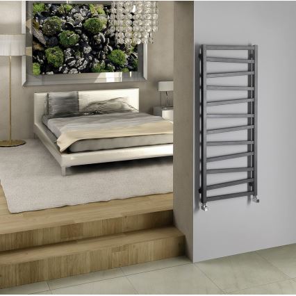 Sapho - Radiator de baie ZIG 133 x 50 cm antracit