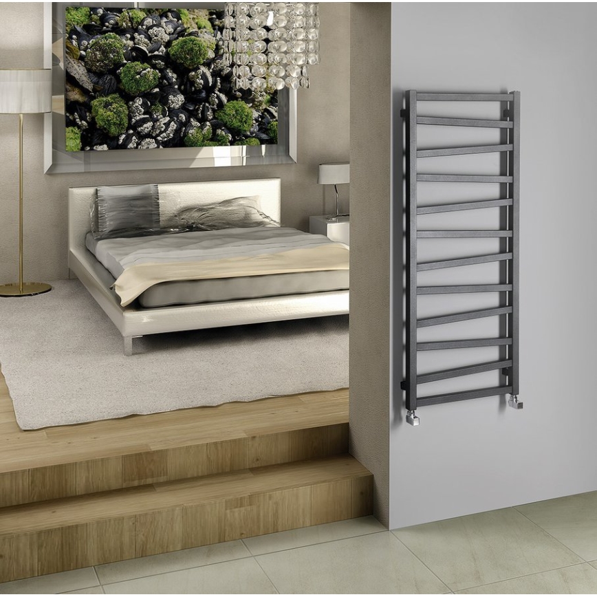 Sapho - Radiator de baie ZIG 133 x 50 cm antracit