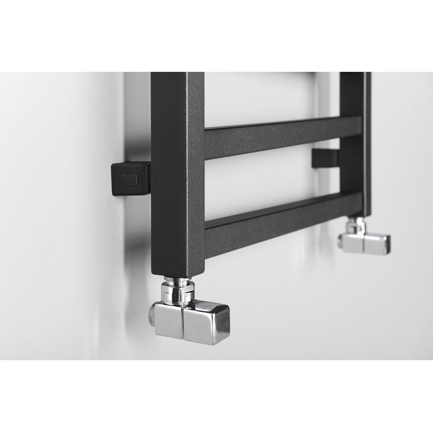 Sapho - Radiator de baie ZIG 133 x 50 cm antracit