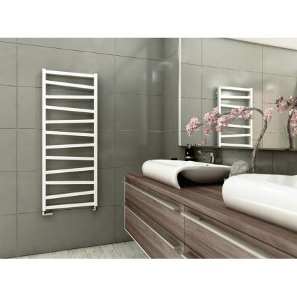 Sapho - Radiator de baie ZIG, 490 W / 230 V, 50 x 133 cm, alb