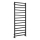 Sapho - Radiator de baie ZIG, 709 W, 60 x 157 cm, negru