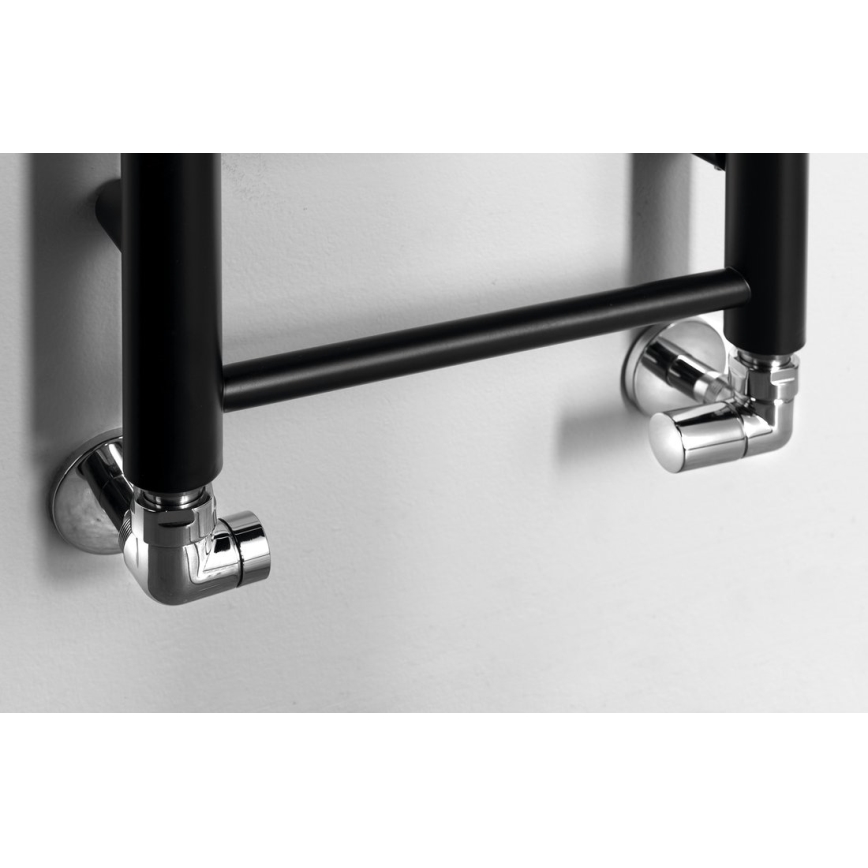 Sapho - Radiator pentru baie DINA 174x30 cm negru mat