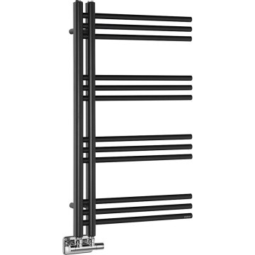 Sapho – Radiator pentru baie DORLION, 90 x 50 cm, negru mat