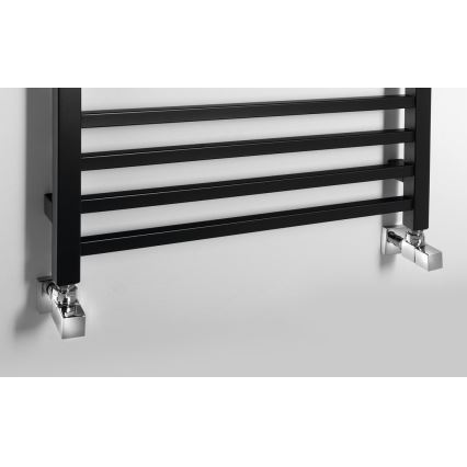 Sapho - Radiator pentru baie METRO, 557 W, 60 x 151 cm, negru mat