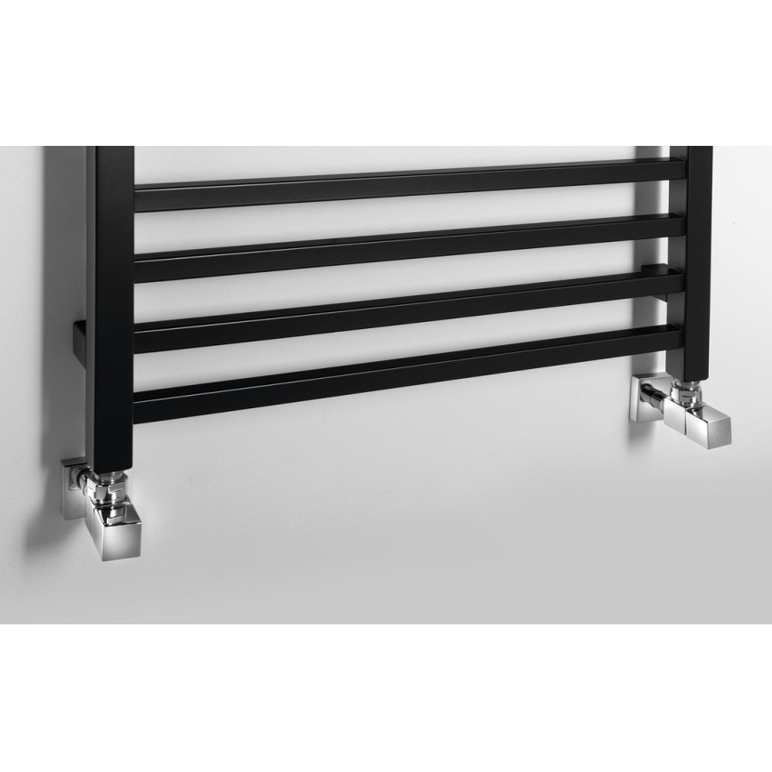 Sapho - Radiator pentru baie METRO, 557 W, 60 x 151 cm, negru mat