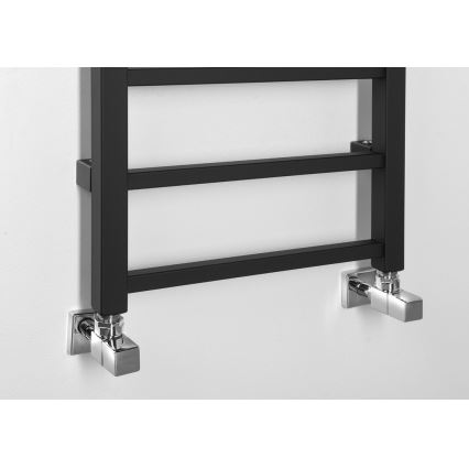 Sapho - Radiator pentru baie METRO DOS 150x40 cm, negru mat