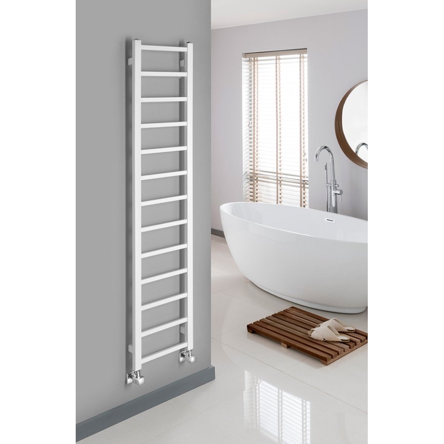 Sapho - Radiator pentru baie METRO LIGHT 150 x 30 cm, alb