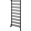 Sapho - Radiator pentru baie METRO SPACE, 525 W, 55 x 143 cm, negru mat