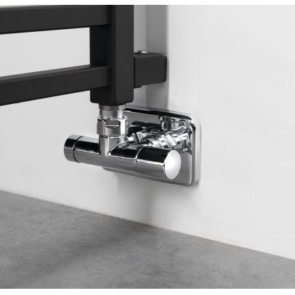 Sapho - Radiator pentru baie METRO SPACE, 525 W, 55 x 143 cm, negru mat