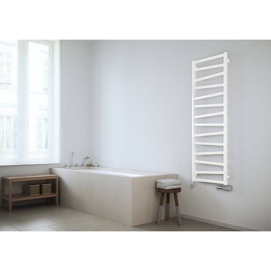 Sapho - Radiator pentru baie ZIG 582W/230V 50 x 157 cm, alb