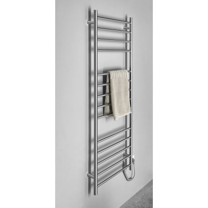 Sapho REDONDO – uscător electric pentru prosoape, 130 W, 150 x 60 cm, crom lucios, rotund