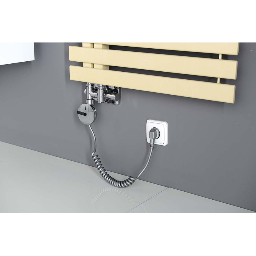 Sapho - Set de valve pentru conexiune centrală TWIN COMBI dreapta/crom lucios