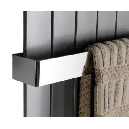 Sapho - Suport pentru prosoape de perete COLONNA 8x51 cm crom lucios