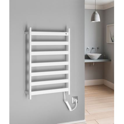 Sapho - Uscător electric de prosoape ELIAS 105W 73x49 cm alb mat